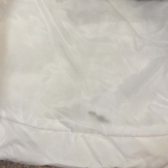 RuffHewn Puffer Vest White Womens Size 1X Side Zipper Closure With Hidden Snaps - Picture 15 of 15